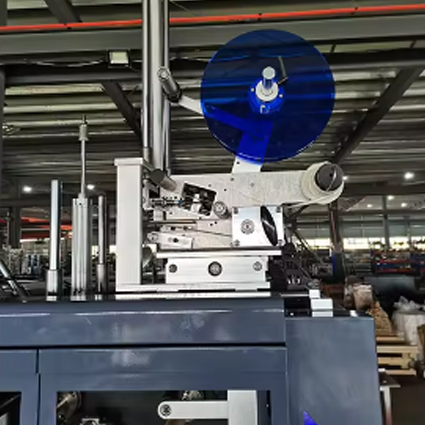 Unidad de sellado de etiquetas de cola