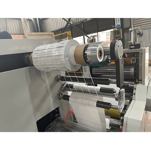Máquina troqueladora rotativa de etiquetas autoadhesivas semi/completa