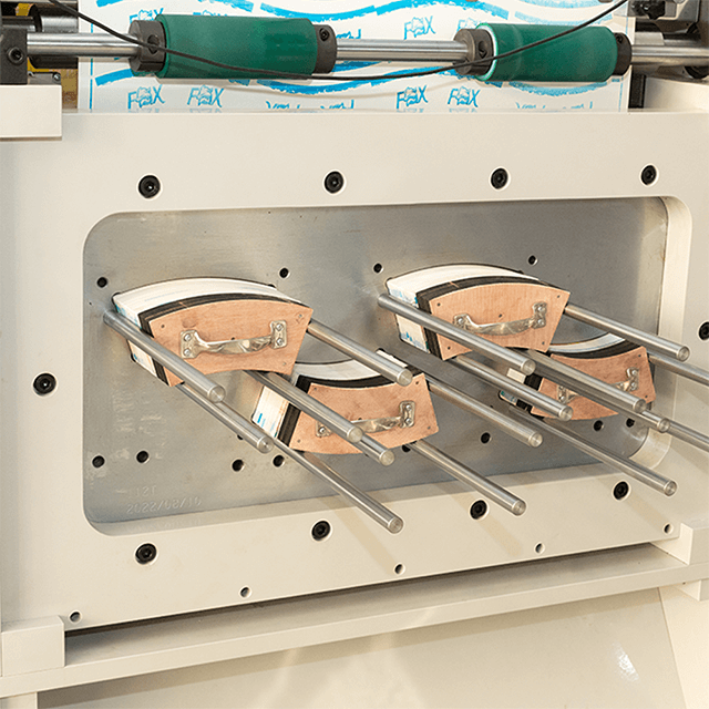 Máquina troqueladora y punzonadora de vasos de papel completamente automática